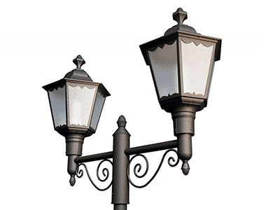 Фонарь уличный Пушкин мини 1 (комплект)