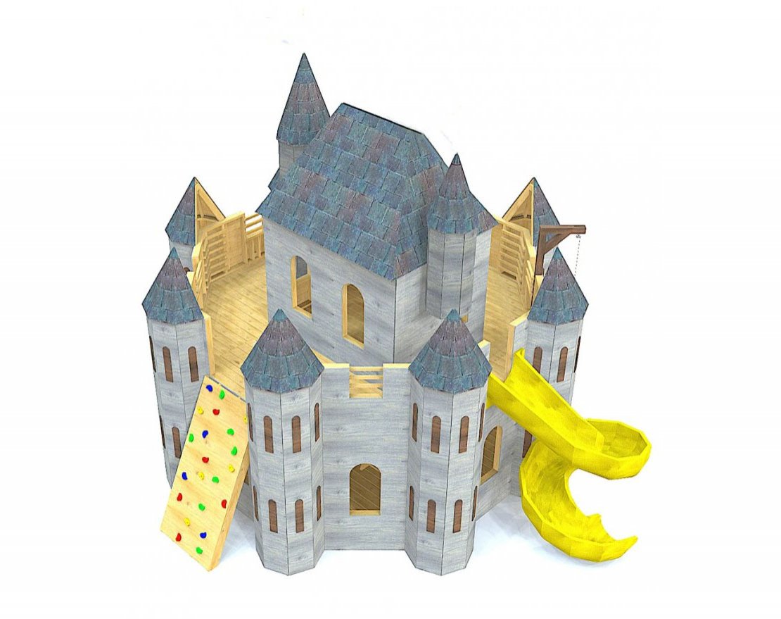 Игровой комплекс TORUDA WOOD Королевский дворец - вид 2