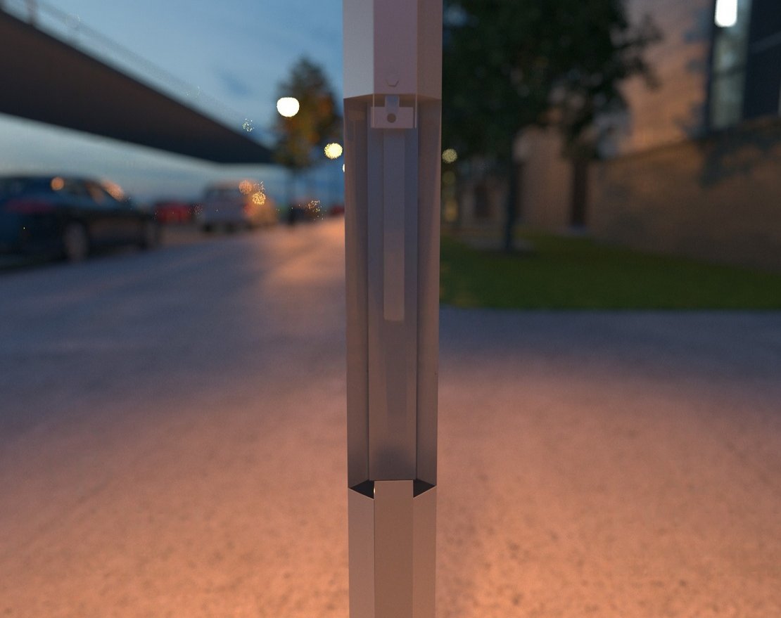 Опора освещения ОГК-10 (10 метров) - вид 4